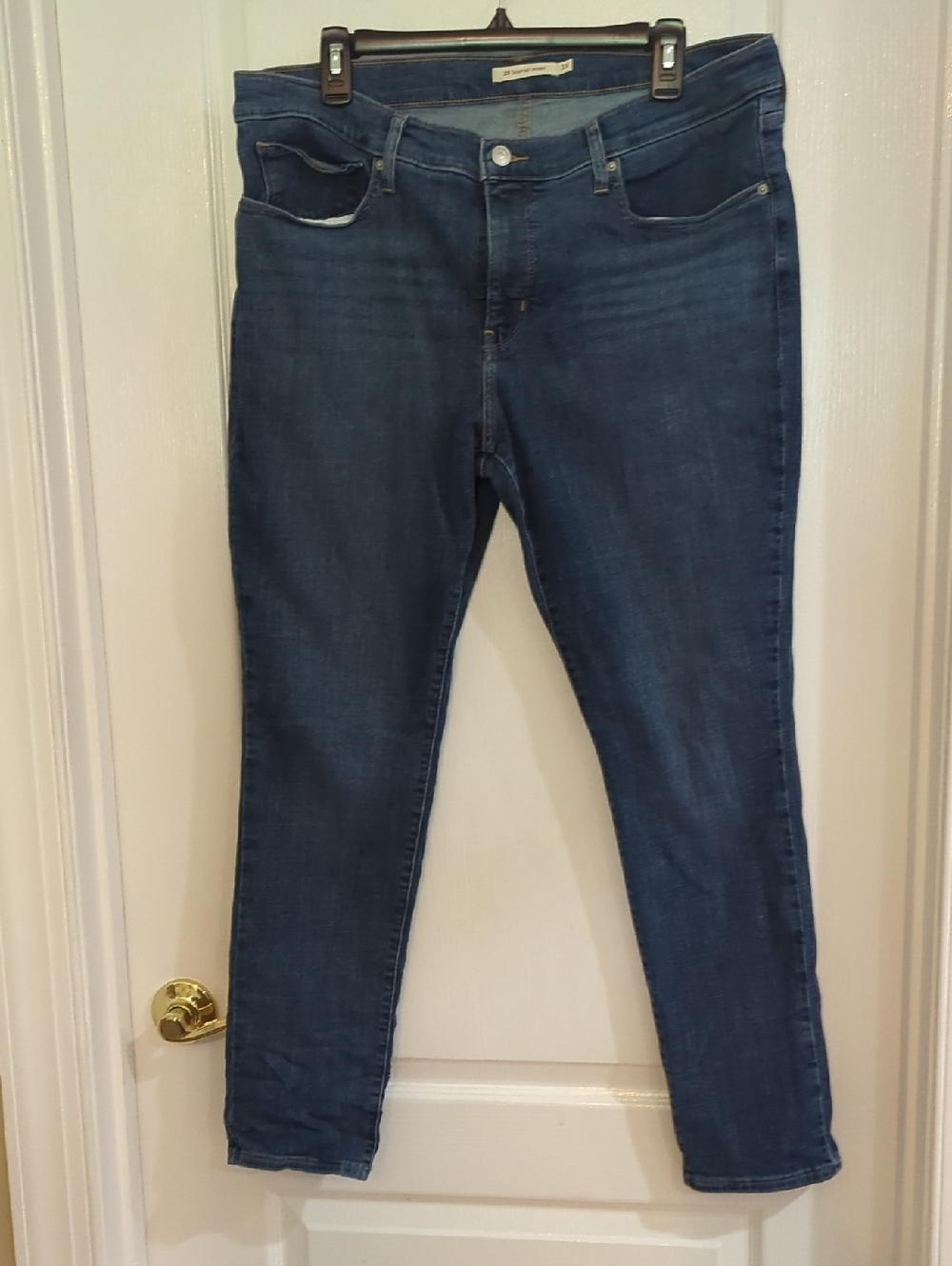 Levi's 311  Women's Dark Blue Skinny Jeans 33w30L